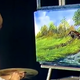 Illustration for article titled Conjurer of happy trees, Bob Ross, will live on in iMagic: The Gathering/i